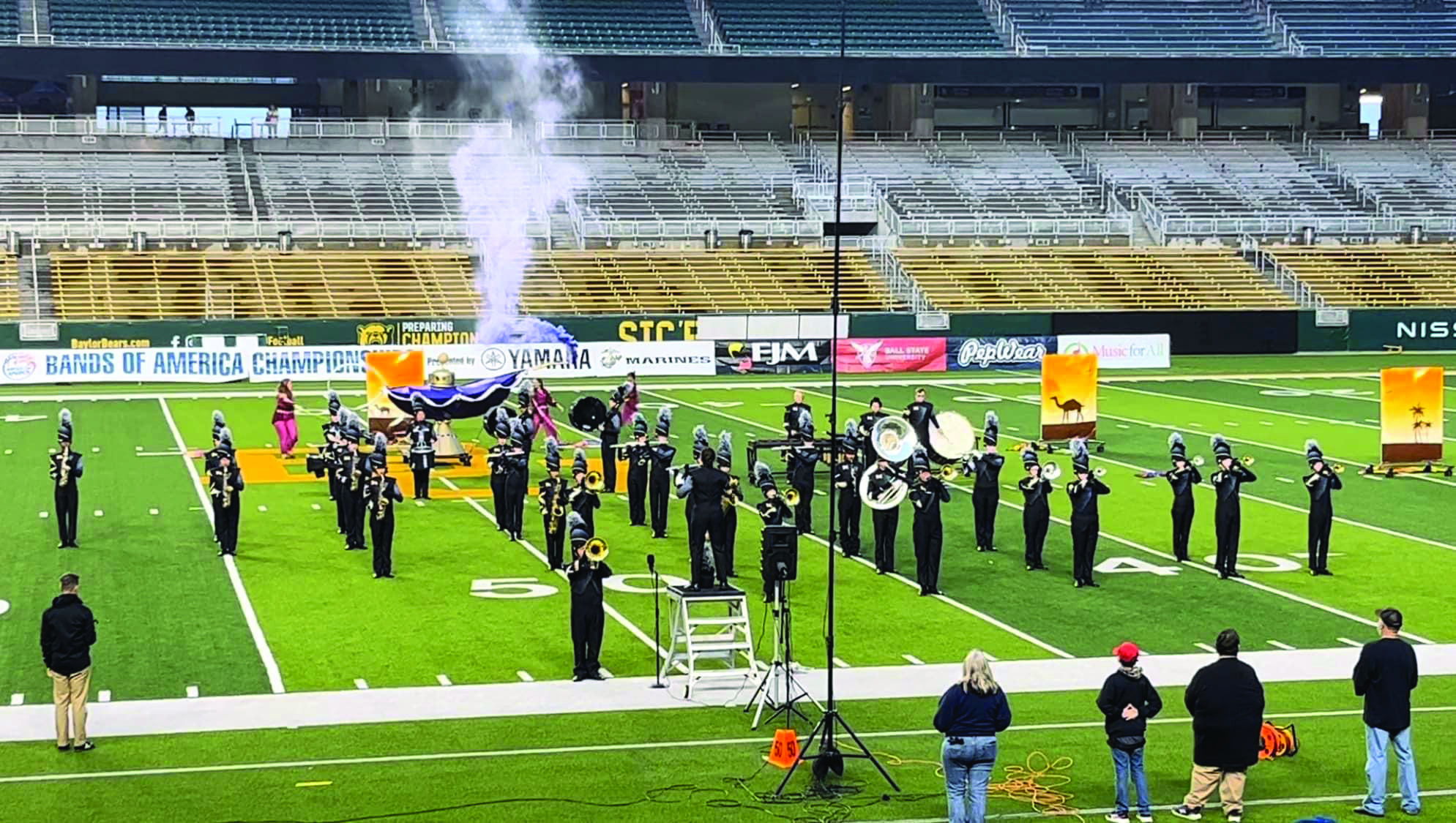 Band of Gold shines at Bands of America Bosque County Today